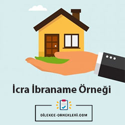 İcra ibraname örneği